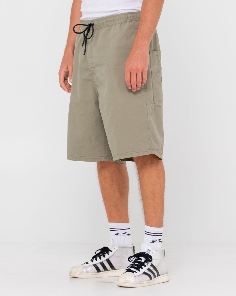 Wear Eva 22" Elastic Waist Baggy Short Savanna Rusty Australia