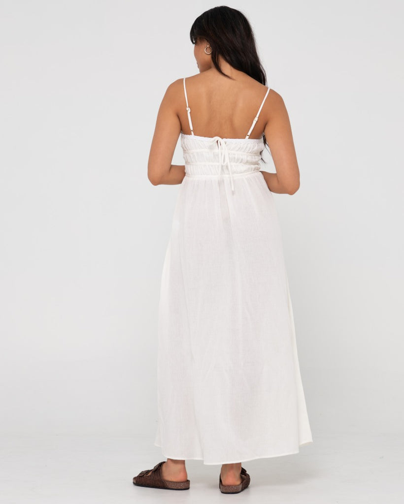 Coco Maxi Dress White Rusty Australia