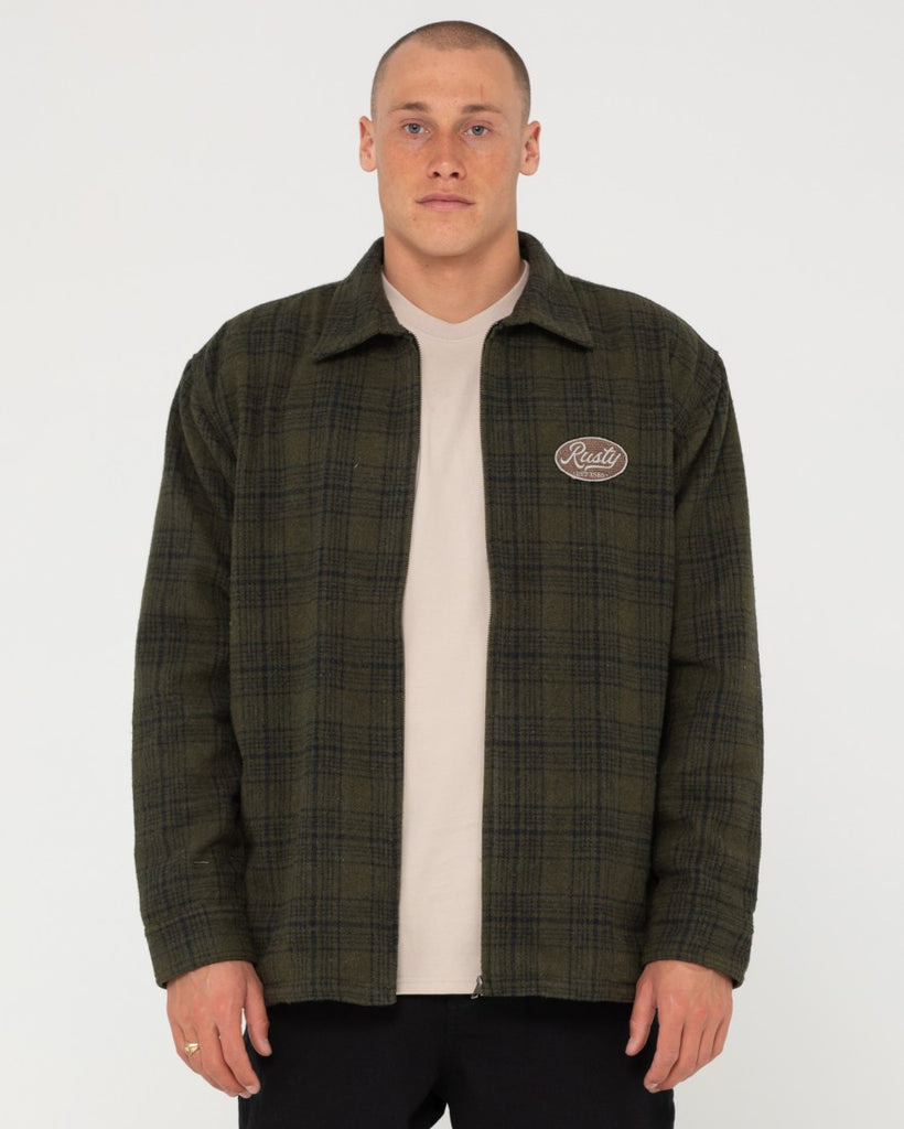 Rusty in the deals woods wool sherpa jacket