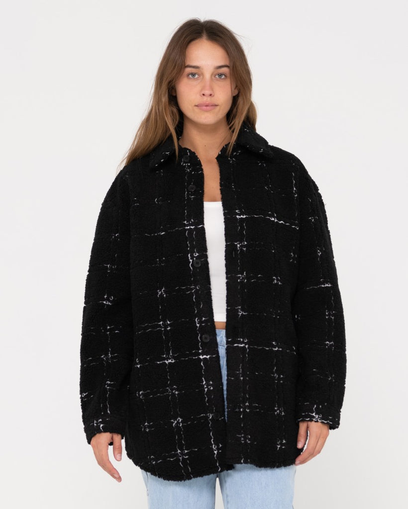 Express oversized sherpa best sale