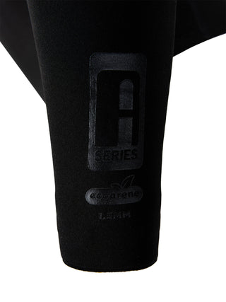man wearing A Series Ecoprene 1.5mm Long Sleeve Wetsuit Jacket in Black