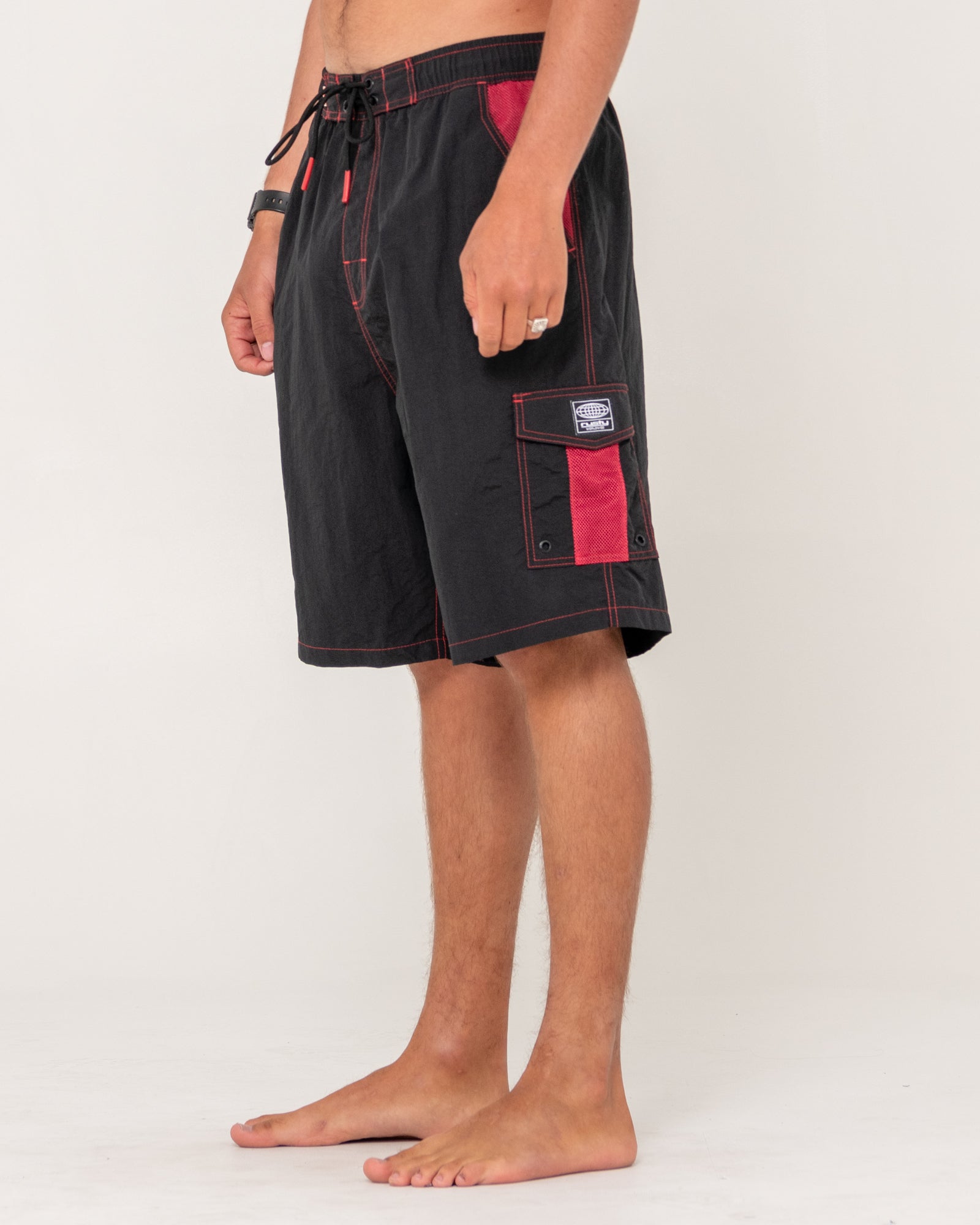 Tech Mechanisms Boardshort Black 2 Rusty Australia