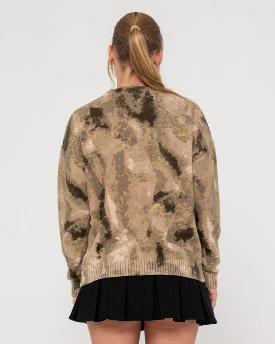 woman-wearing-camoozy-knitted-crew-in-camo