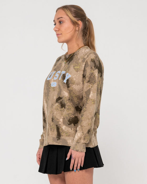 woman-wearing-camoozy-knitted-crew-in-camo