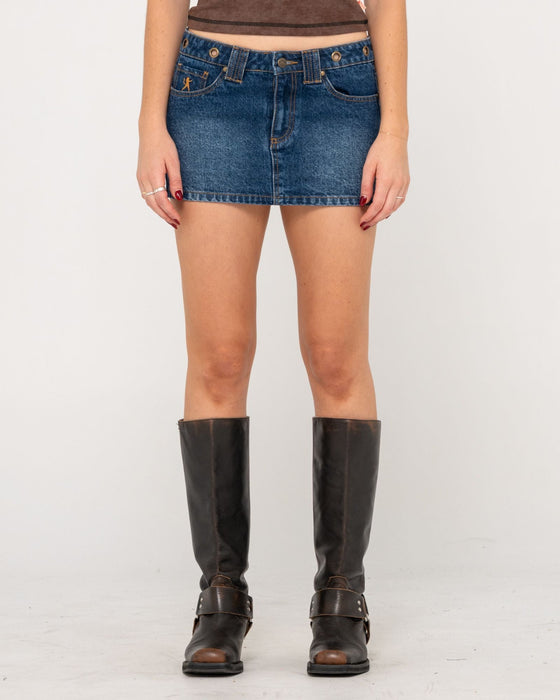 woman-wearing-blasted-eye-let-loose-denim-micro-skirt-in-blasted-deep-sea-blue