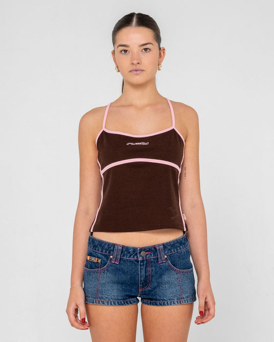 woman-wearing-freo-king-fitted-top-in-java