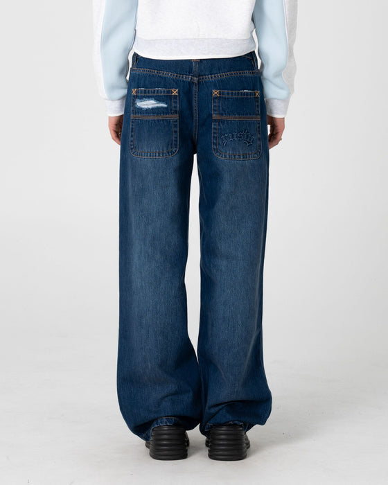 woman-wearing-burn-baby-loose-low-rise-jean-in-blasted-deep-sea-blue