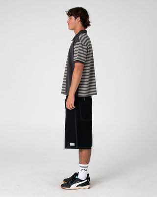 Man wearing Dead Frequency Short in Black