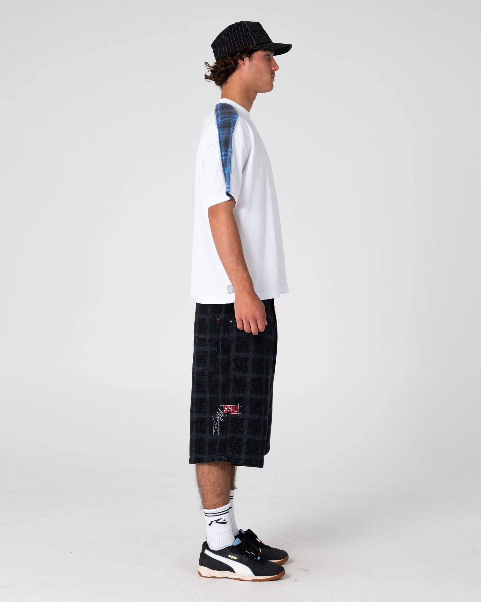 Rusty | Griddy Wide Baggy Jort – Rusty Australia