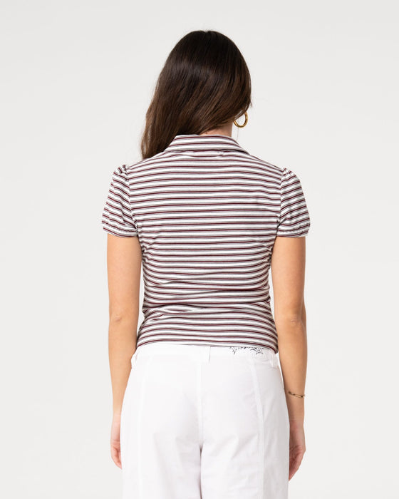 woman-wearing-sassy-rae-top-in-burgundy-egret-stripe