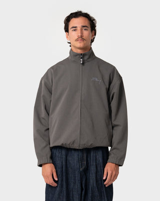 Man wearing Ketter Bomber Jacket in Coal
