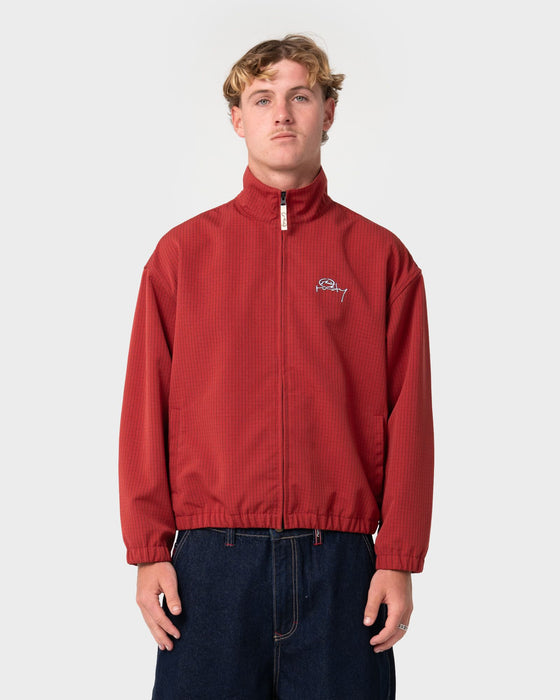 man-wearing-ketter-bomber-jacket-in-vintage-red