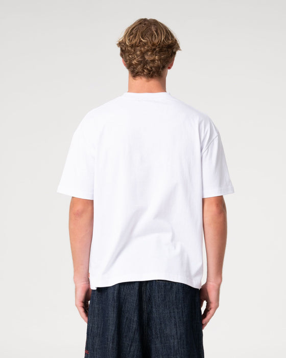 man-wearing-big-ticket-short-sleeve-tee-in-white