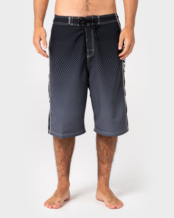 man-wearing-dutty-fixed-waist-boardshort-in-steel