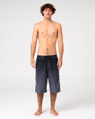 Man wearing Dutty Fixed Waist Boardshort in Steel