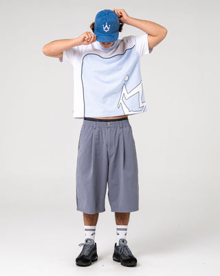 Mens Heavy Crown Dirtbag Cap in Royal Blue