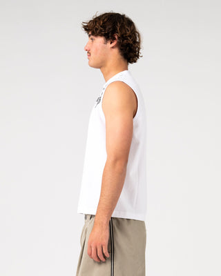 Man wearing Chief Keef Muscle in White