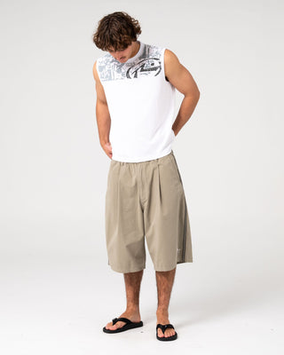 Man wearing Chief Keef Muscle in White