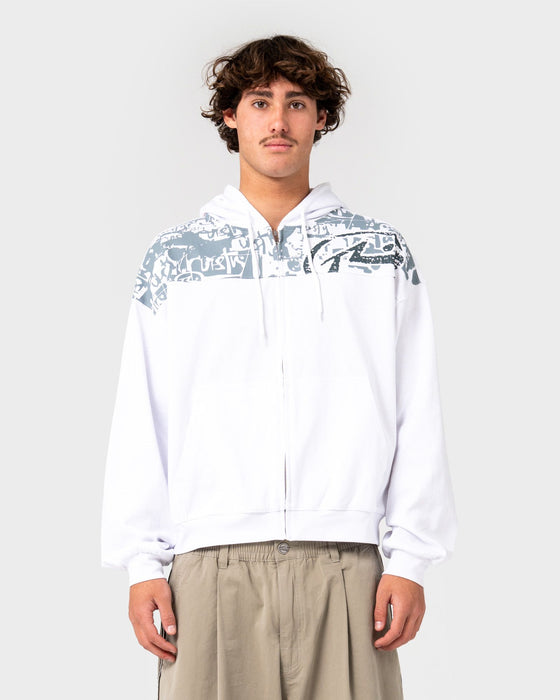 man-wearing-chief-keef-lightweight-zip-thru-hoodie-in-white