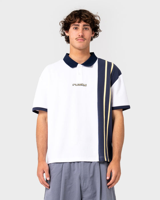 man-wearing-prestige-short-sleeve-polo-in-white
