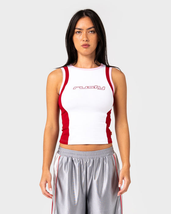 woman-wearing-messi-contrast-tank-in-white