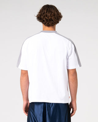 Man wearing Shadowfax Short Sleeve Tee in White