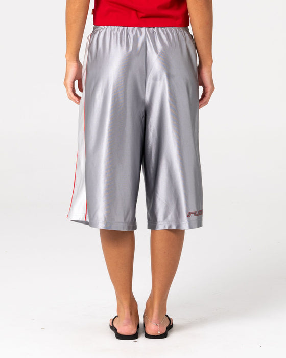 woman-wearing-baseline-low-rise-basketball-short-in-ultimate-grey