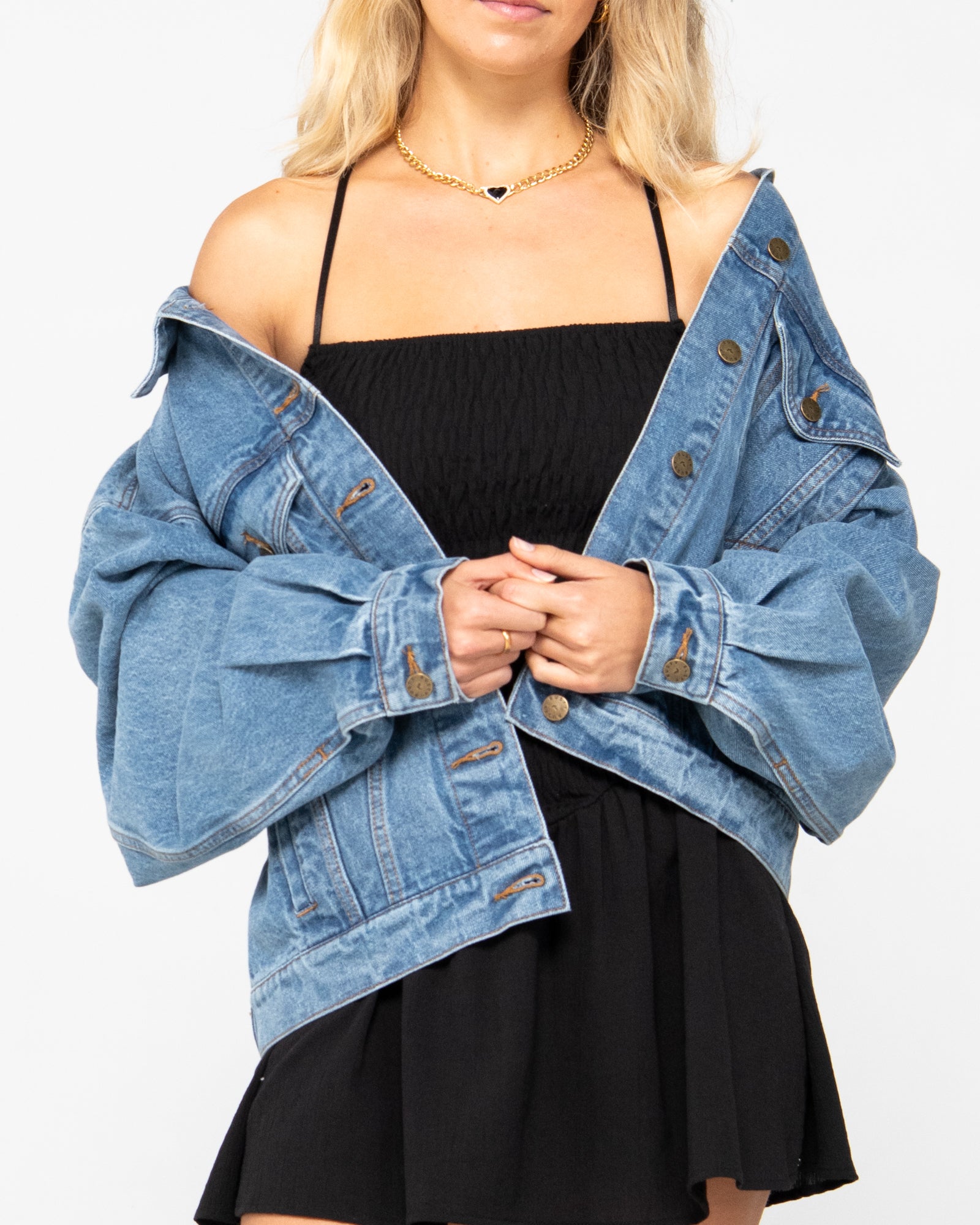 Oversized denim jacket australia best sale