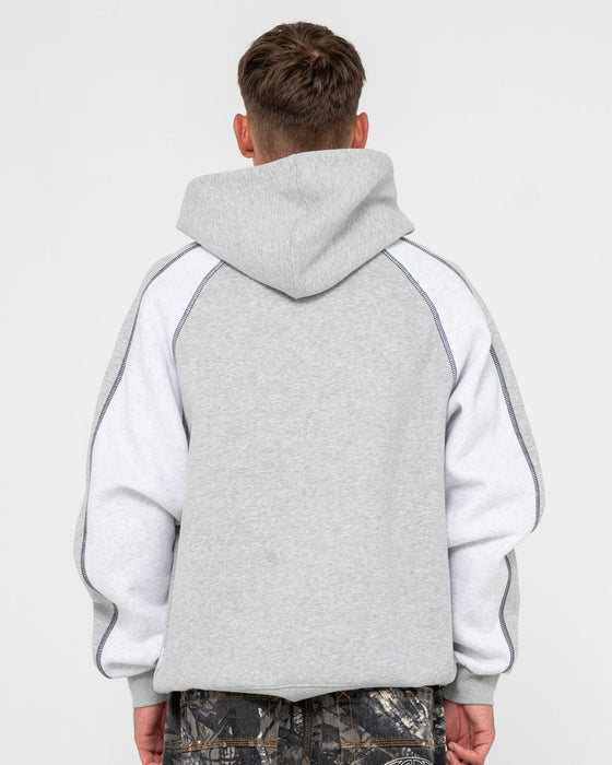 man-wearing-paneka-hooded-fleece-in-grey-marle