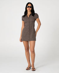 Missy May Check Mini Dress