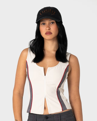 Mens Scream 6 Panel Cap in Black