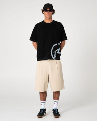 Man wearing Pablo Flash Short Sleeve Tee in Black
