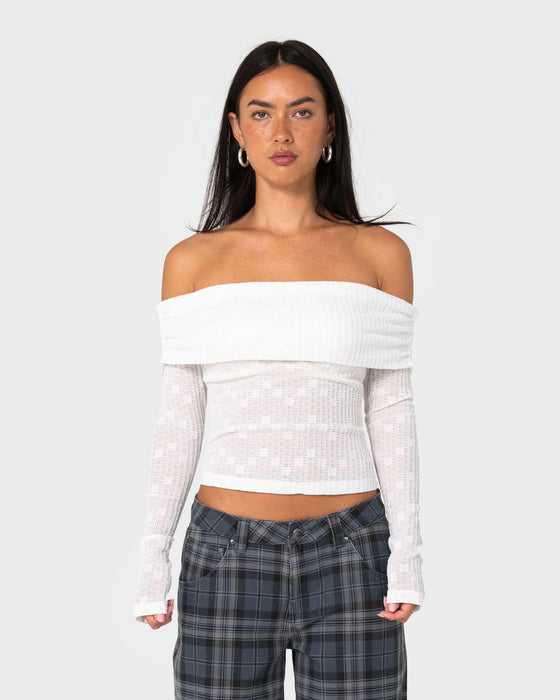 woman-wearing-veera-l-s-off-shoulder-top-in-white