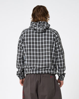 Man wearing Screwdriva Zip-thru Jacket in Black