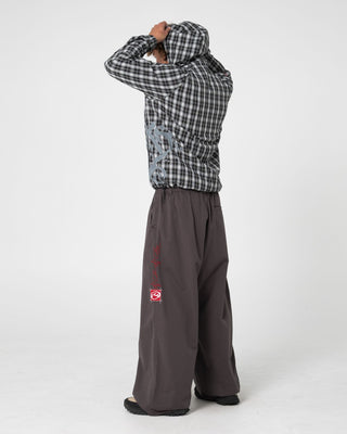 Man wearing Mista Mista Elastic Pant in Carbon