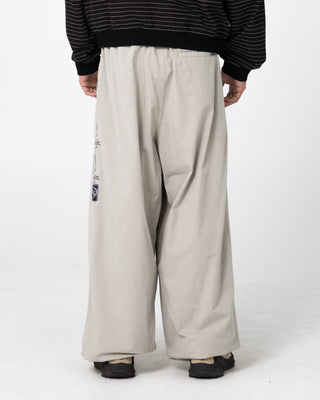 Man wearing Mista Mista Elastic Pant in Stone