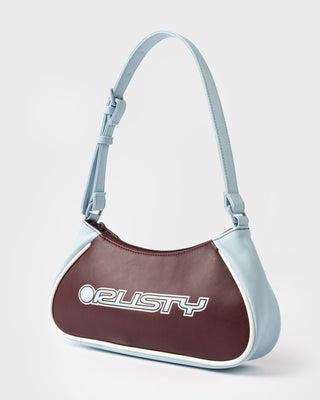 Womens Two Tides Hand Bag in Burgundy