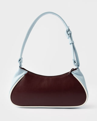 Womens Two Tides Hand Bag in Burgundy