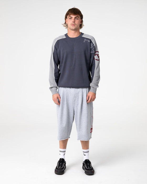 man-wearing-panela-anderson-knitted-crew-in-steel