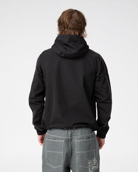 man-wearing-scyther-rain-jacket-in-black