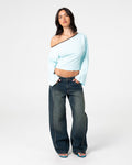 Pammy Panelled Leg Jean
