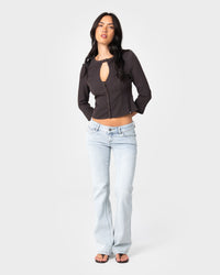 Lindsay Luv Low Rise Boot Leg Jean