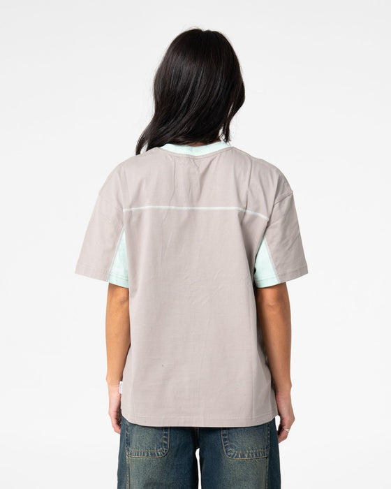 woman-wearing-cyberwaves-oversize-short-sleeve-tee-in-grey-mint