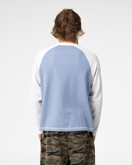 man-wearing-shadow-waffle-long-sleeve-tee-in-sky-blue