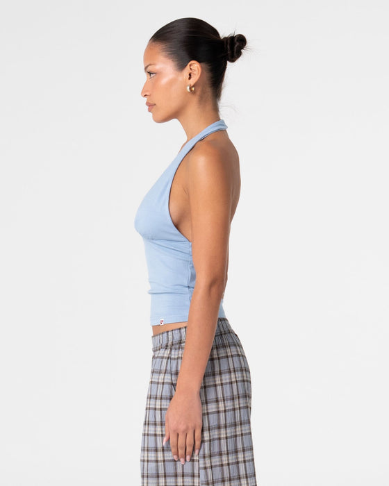 woman-wearing-layla-halter-top-in-blue