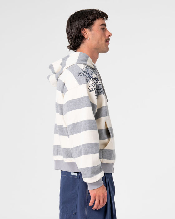man-wearing-kodak-walk-zip-thru-hooded-fleece-in-white