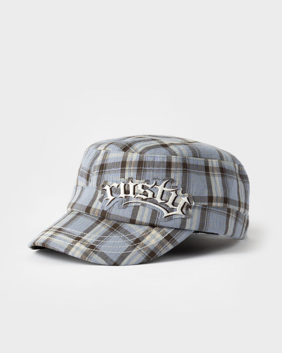 womens-mik-check-military-cap-in-blue-check