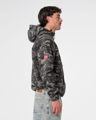 Man wearing Bushwacka Zip-thru Jacket in Carbon