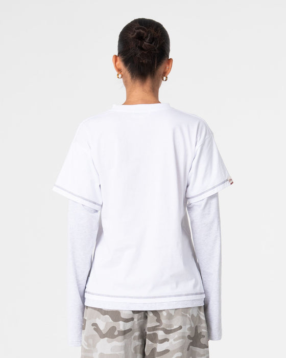 woman-wearing-lara-mock-long-sleeve-relaxed-tee-in-white