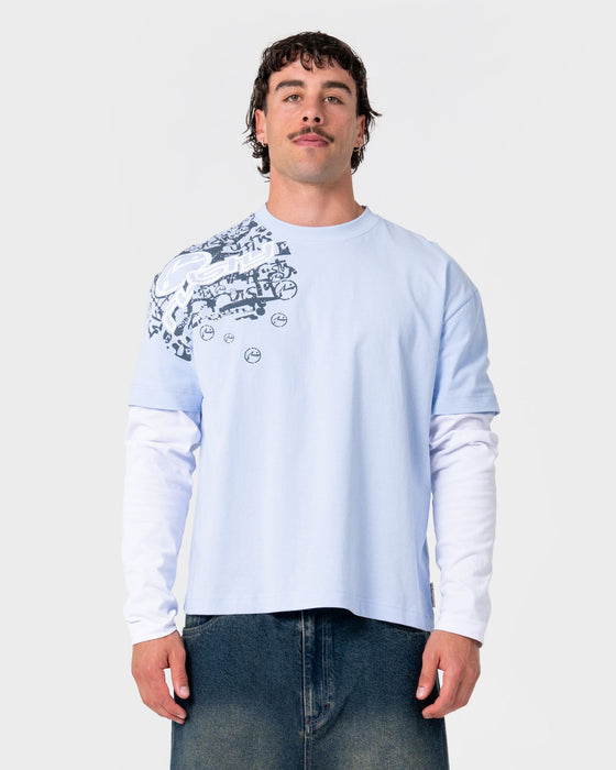 man-wearing-kodak-walk-mock-long-sleeve-tee-in-ice-blue